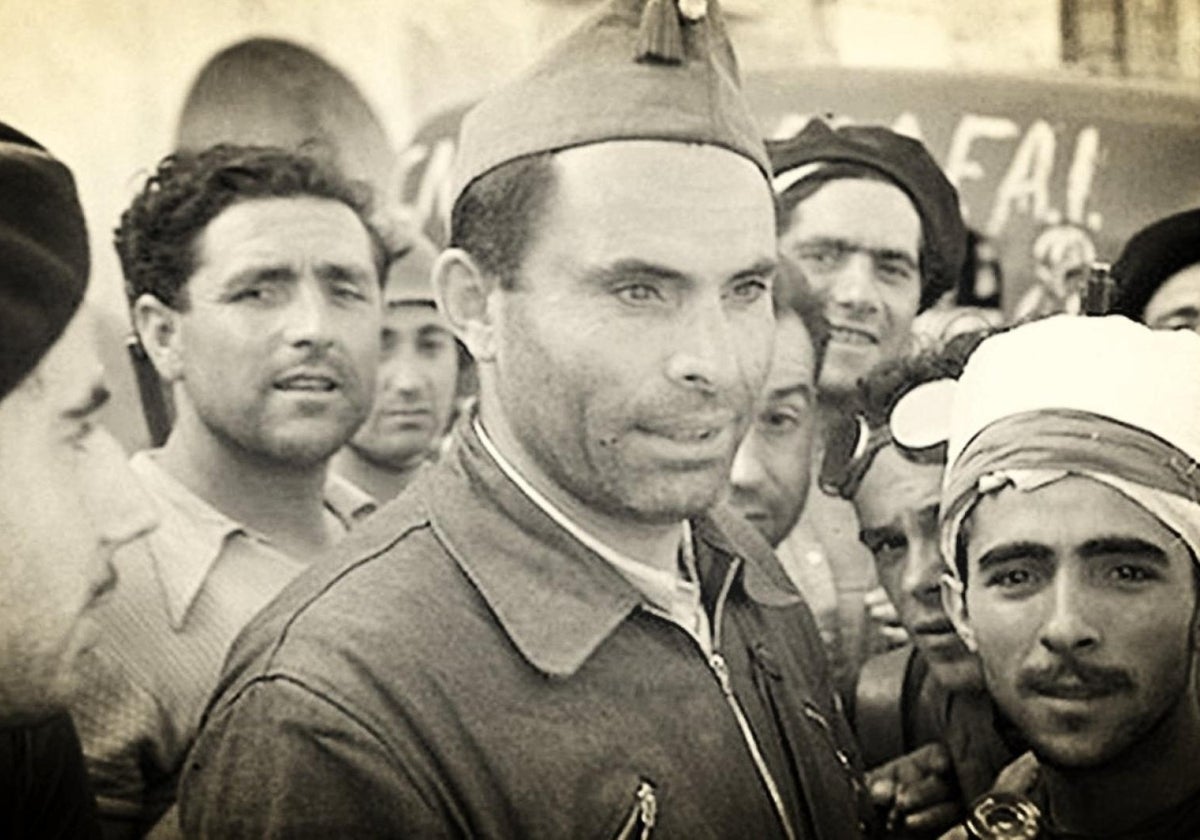 Durruti, al comienzo de la Guerra Civil