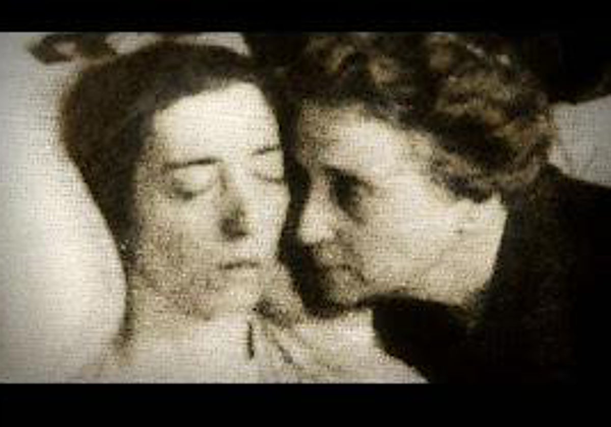 Margarita Lihory junto a su hija