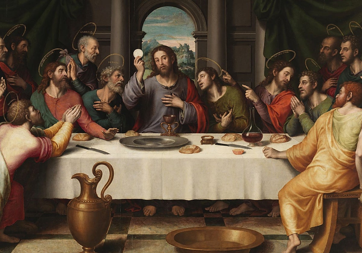 La última cena, de Juan de Juanes
