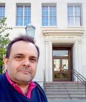 Imagen secundaria 2 - Los restos del fuerte San José se esconden en Niles (Míchigan), cerca del lago Míchigan (al fondo, Chicago). Manuel Trillo rescató del olvido su historia del archivo de la biblioteca Bancroft, en la University of California, en Berkeley