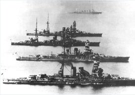 Acorazados de la Armada japonesa, durante la Segunda Guerra Mundial