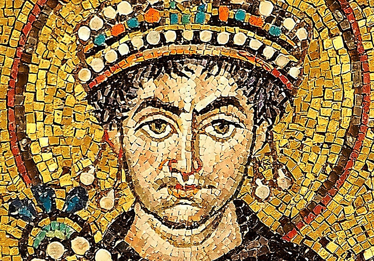 Mosaico de Justiniano I en Rávena