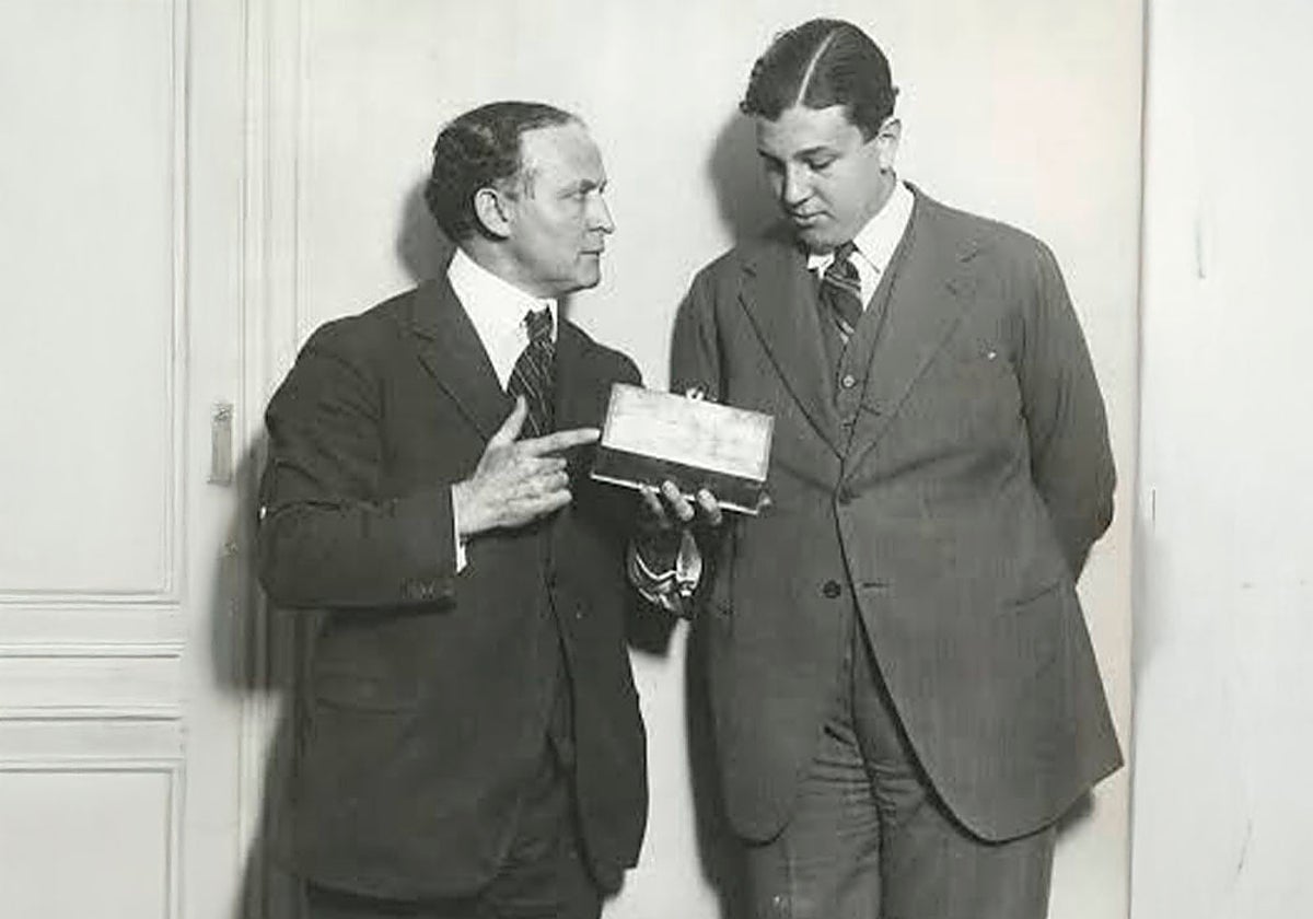 Argamasilla y Houdini, en Nueva York