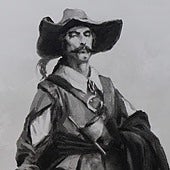 Pérez-Reverte y Ferrer-Dalmau presentan los bocetos para la nueva estatua que tendrá el capitán Alatriste