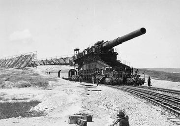 El colosal cañón tan alto como un edificio con el que Hitler pretendía destruir Gibraltar