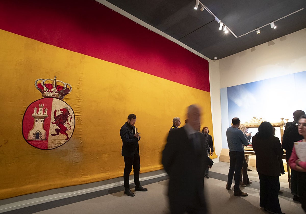 Bandera del navío Reina Mercedes