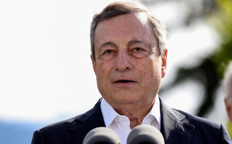Draghi presentará esta noche su dimisión como primer ministro al presidente de la República italiana