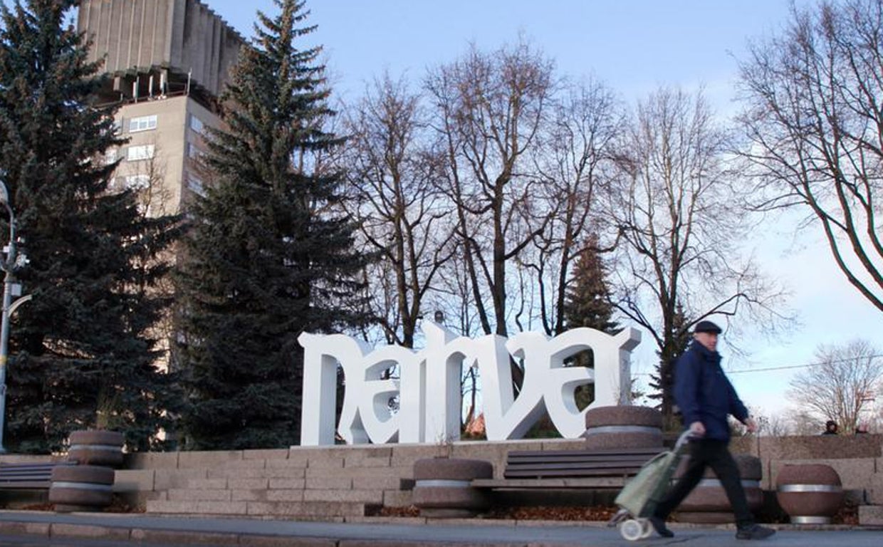 Narva, al este de Estonia, cuenta con el 90% de su población de etnia rusa