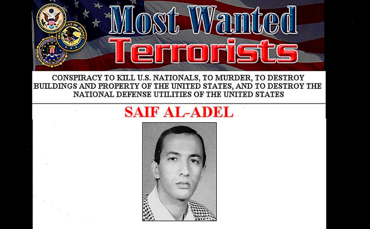 Saif Al Adel se encuentra entre los terroristas más buscados por EE.UU.