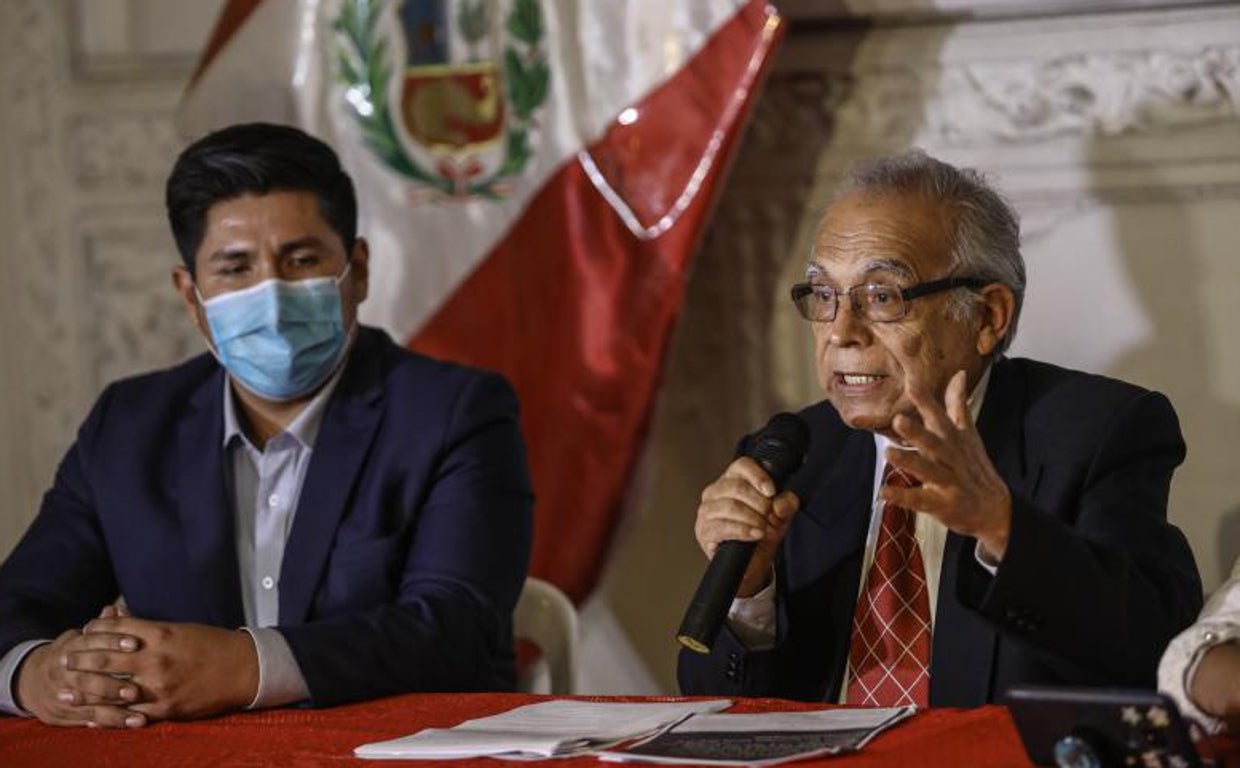 Castillo (izd.), y Torres (dcha.), hace más de un año cuando el primero aspiraba a la presidencia