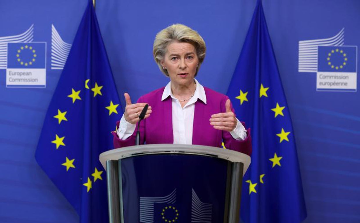 Ursula von der Leyen, presidenta de la Comisión Europea