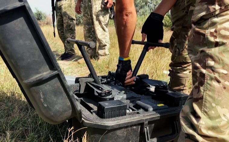 La armada oculta de Ucrania que espía a las tropas rusas con drones