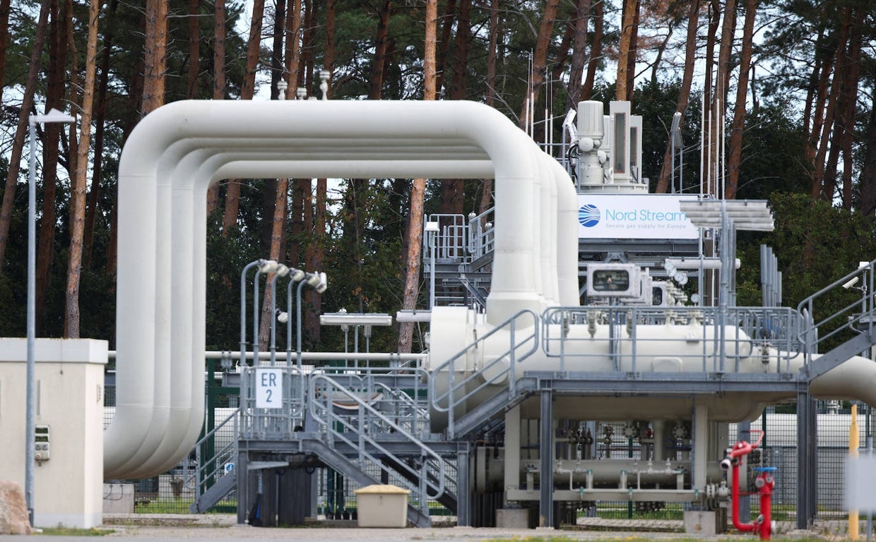 Un tramo del Nord Stream 1