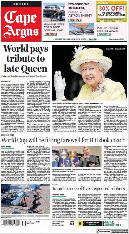 «Isabel II, una vida de servicio», las portadas que despiden a una Reina legendaria