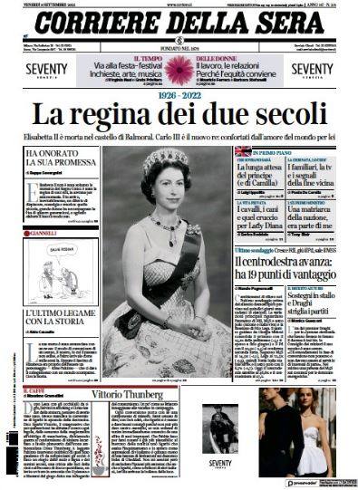 «Isabel II, una vida de servicio», las portadas que despiden a una Reina legendaria