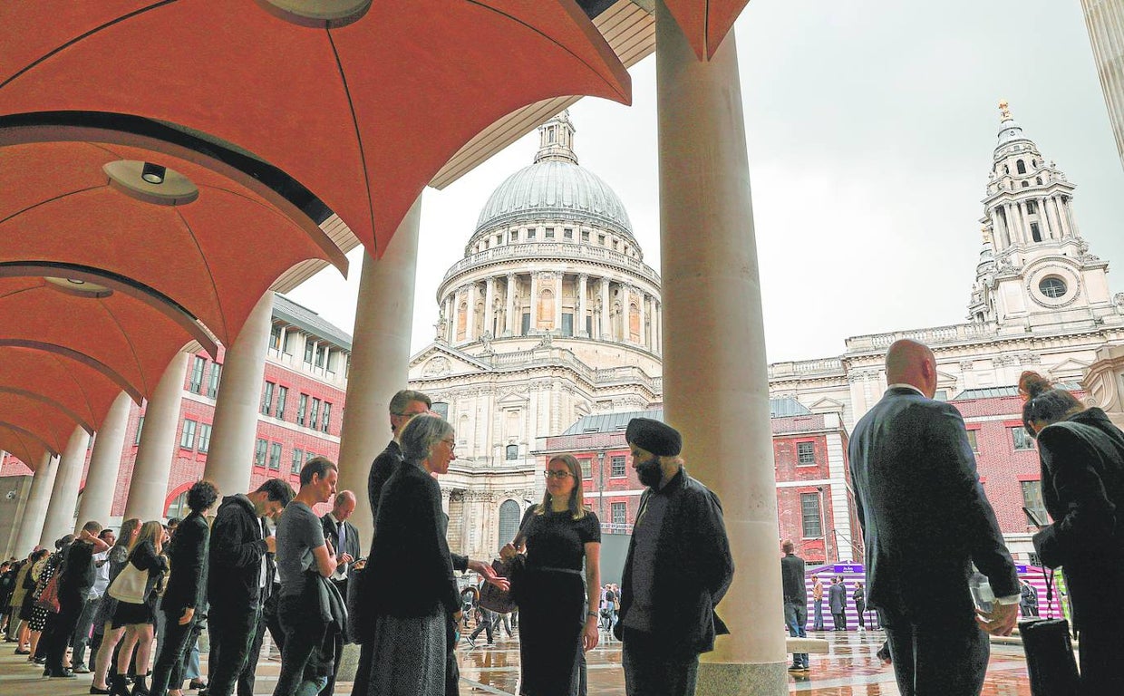 Los alrededores de Saint Paul, en Londres