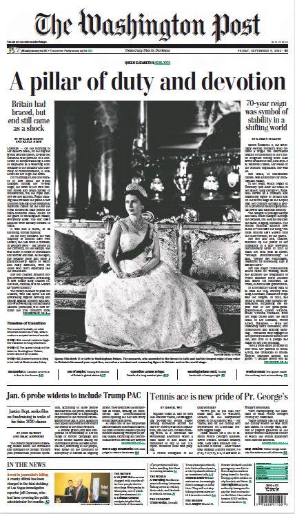 «Isabel II, una vida de servicio», las portadas que despiden a una Reina legendaria