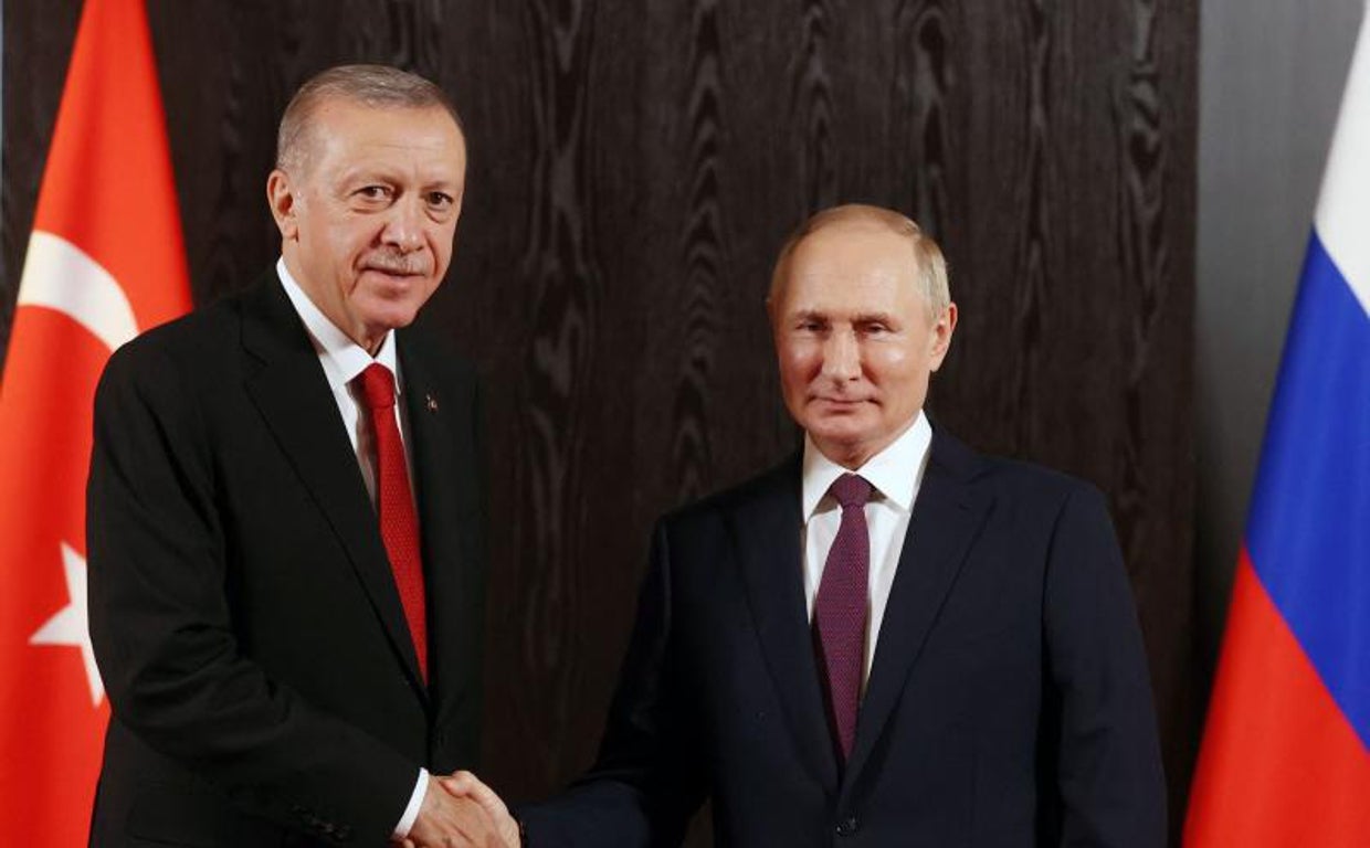 Erdogan y Putin en la cumbre de Samarcanda el pasado 16 de septiembre