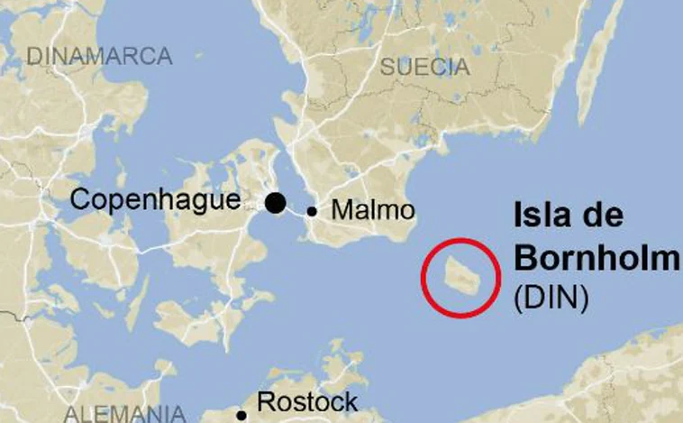 Bornholm: La estratégica isla danesa afectada por la fuga de gas ruso alberga un radar de la OTAN