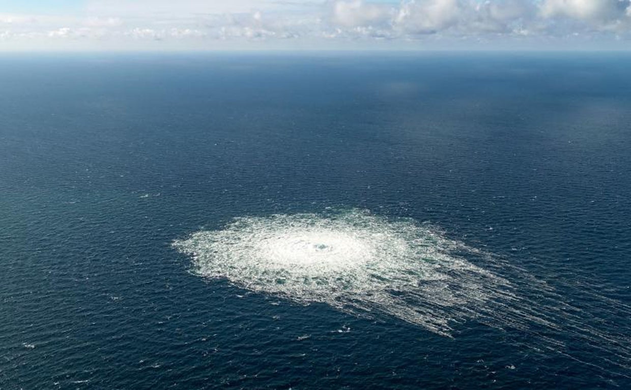 Una de las fugas detectadas estos últimos días