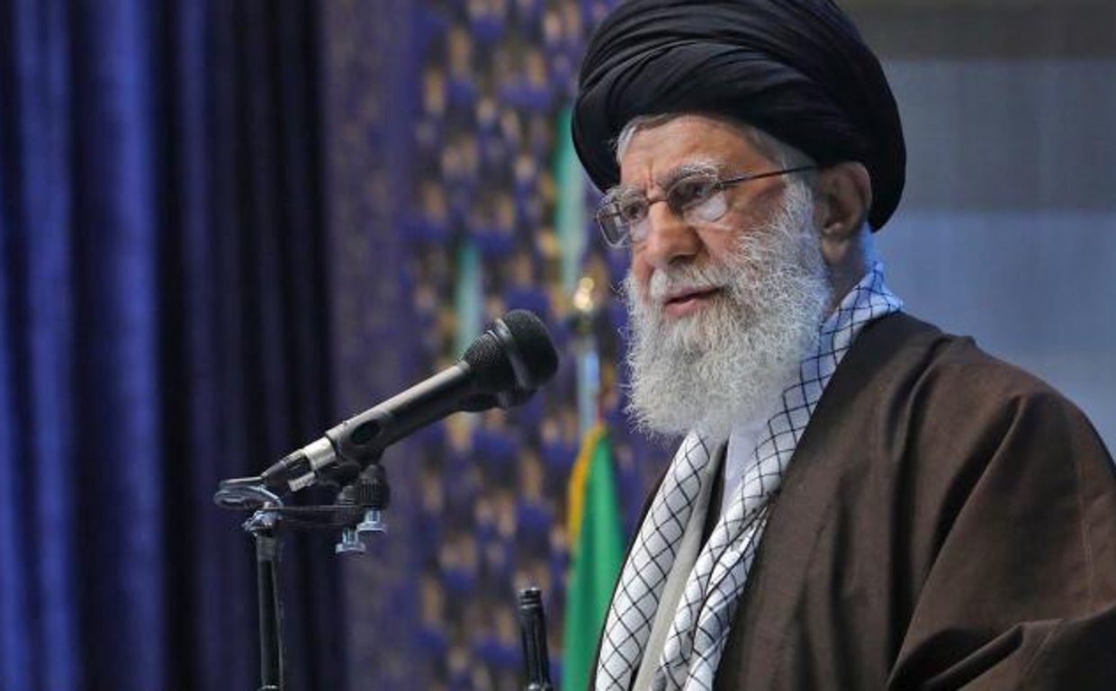 Jamenei acusa a Estados Unidos e Israel de las protestas en Irán