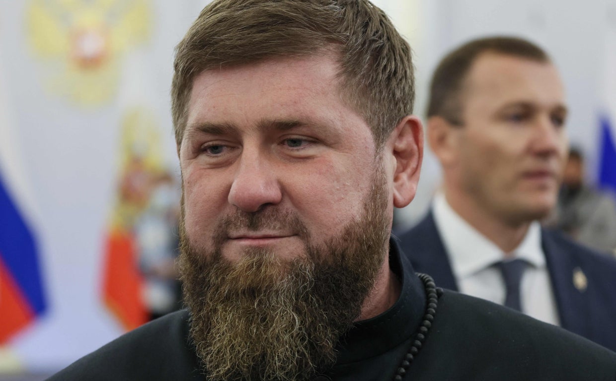 Putin nombra al líder checheno Kadirov coronel general, el tercer rango más alto en el Ejército ruso
