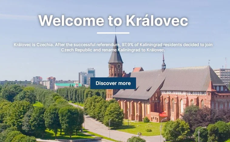 La República Checa se anexiona Kaliningrado (de broma)