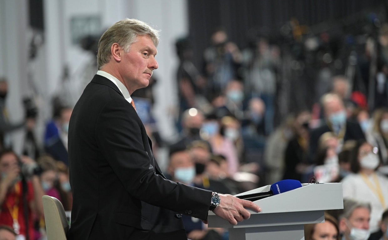 El portavoz del Kremlin, Dmitri Peskov