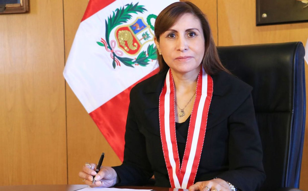 La fiscal general de Perú, Patricia Benavides