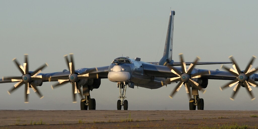 The United States reports that it intercepted two Russian bombers near Alaska