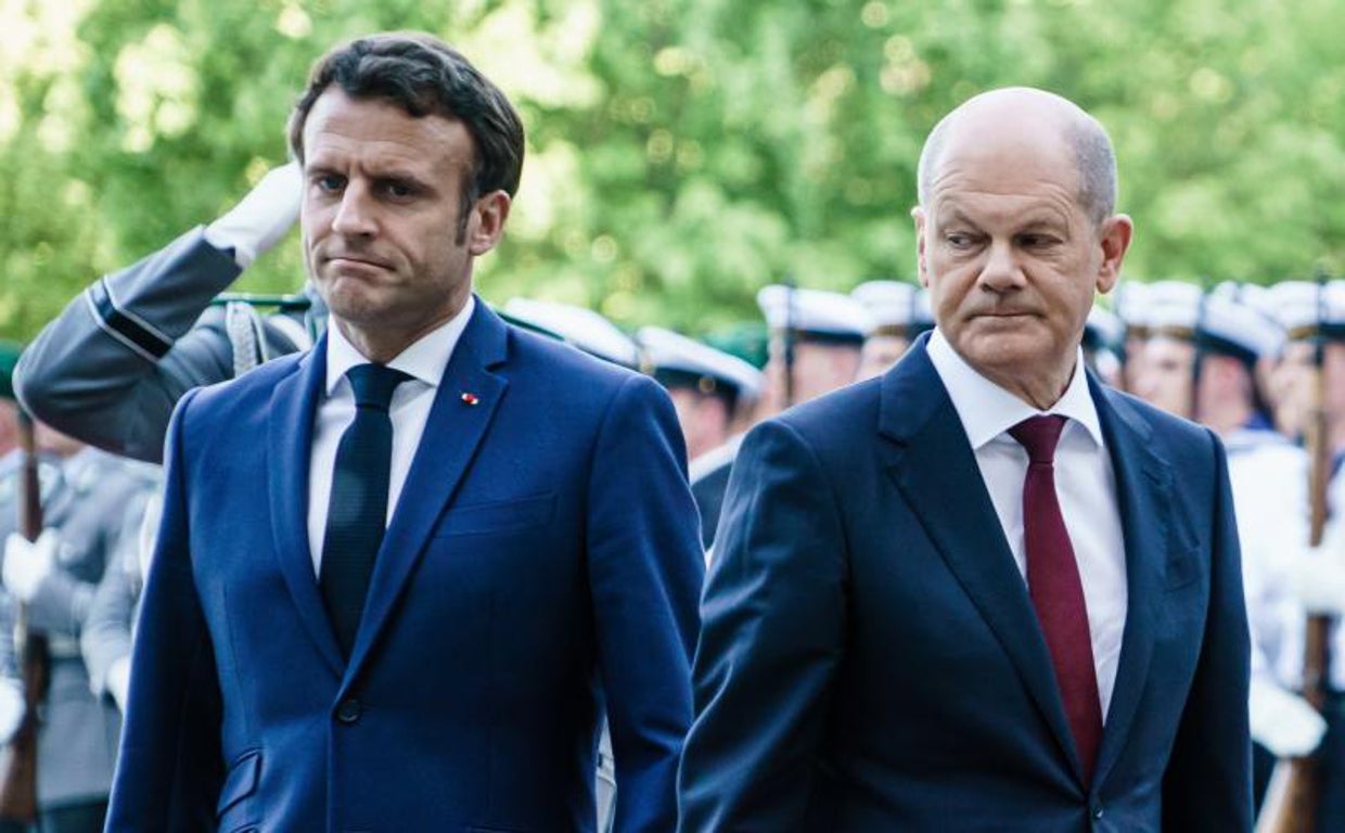 Scholz y Macron en Berlín el pasado mes de mayo