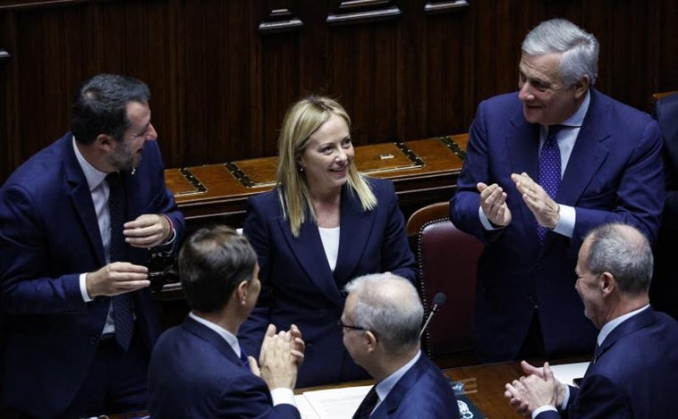 La flamante primera ministra de Italia, Georgia Meloni