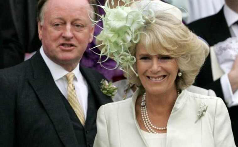 Camilla, in this 2008 photo of the Duchess of Cornwall, with her ex-husband, Andrew Parker Bowles