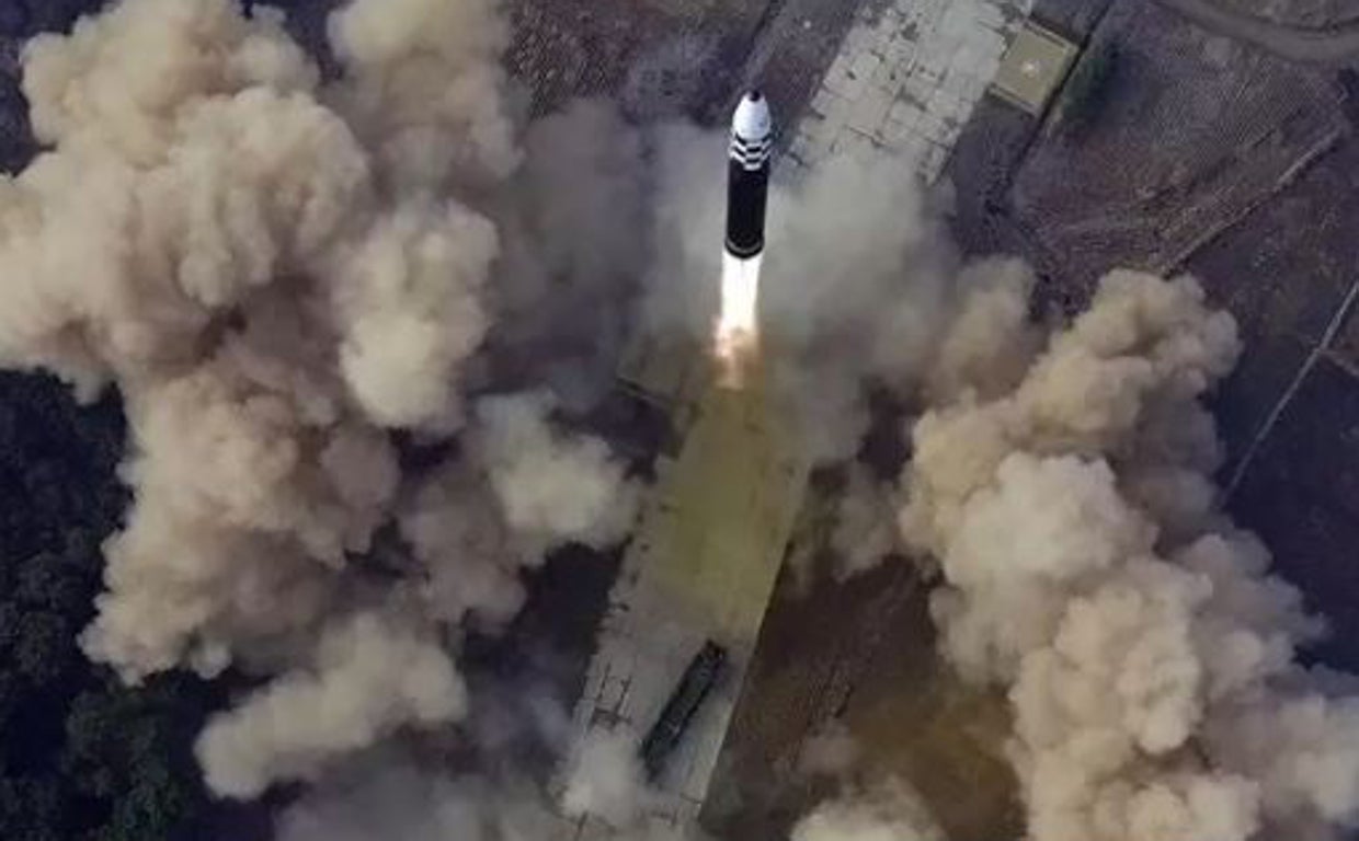 Imagen de archivo del lanzamiento de un misil