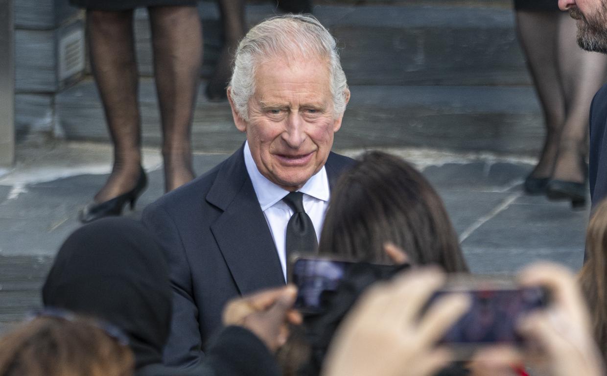 El Rey Carlos III de Inglaterra