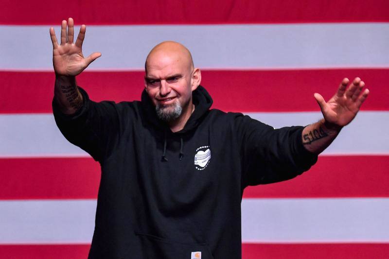  John Fetterman consigue ganar un escaño como senador en Pensilvania, clave para los demócratas 