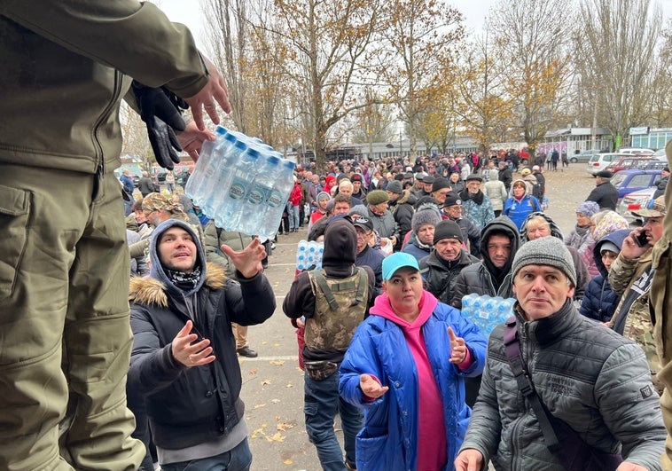 «Moscú usa el agua como arma de guerra»