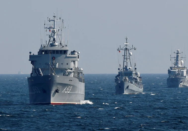 Rusia anuncia grandes maniobras de la Flota del Mar Báltico en Kaliningrado este invierno