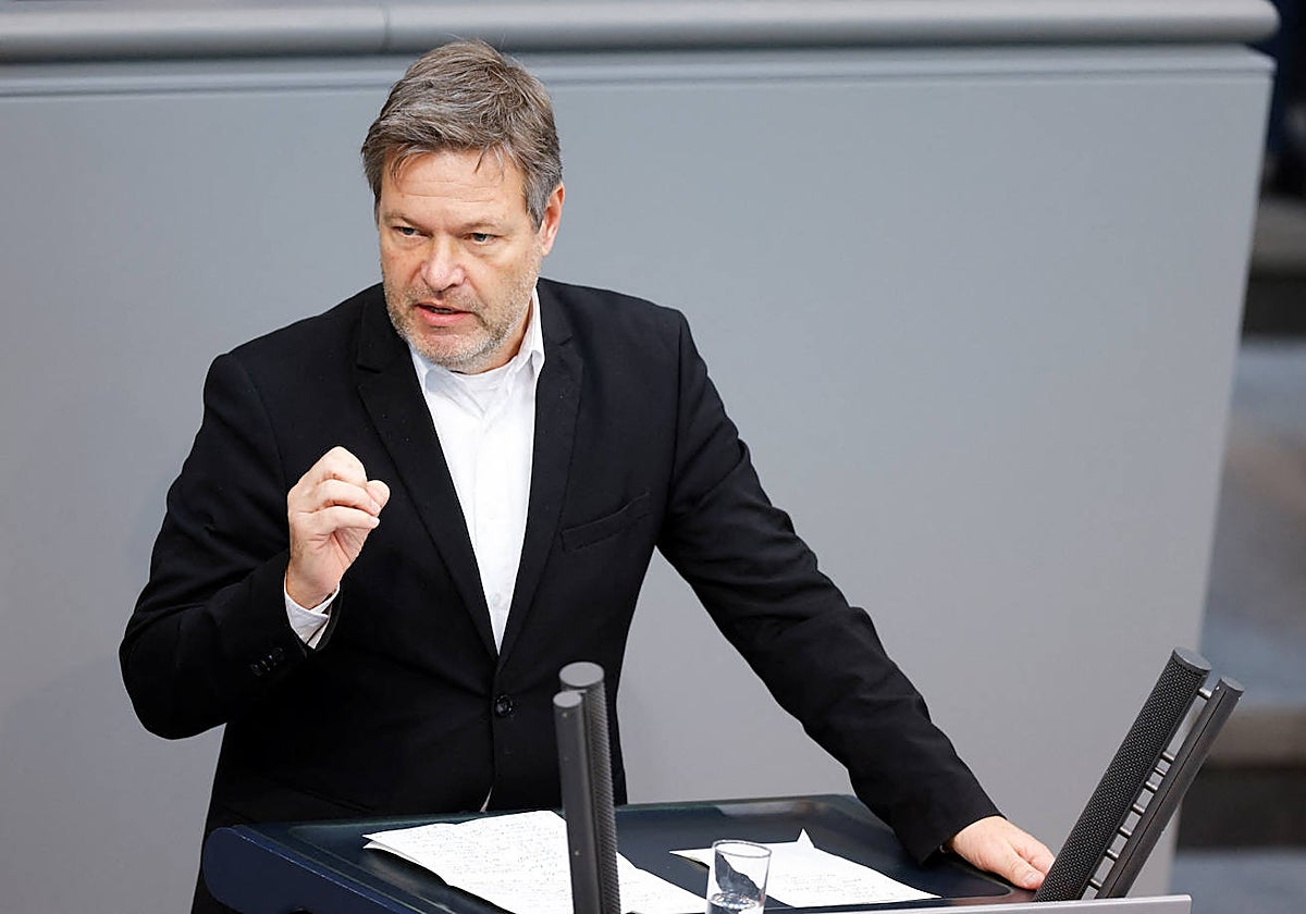 El ministro de Economía y Clima de Alemania, Robert Habeck