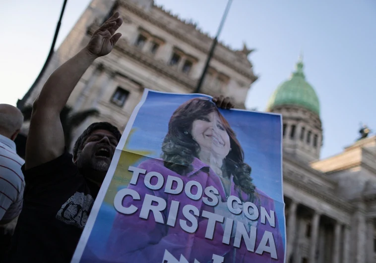 Las movilizaciones en la calle para respaldar a Cristina Fernández de Kirchner, en imágenes