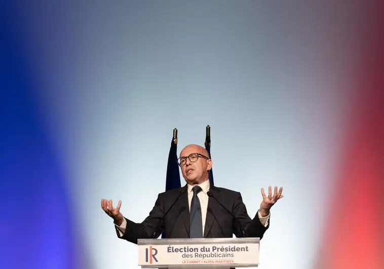 Éric Ciotti,  nuevo líder de la derecha tradicional francesa