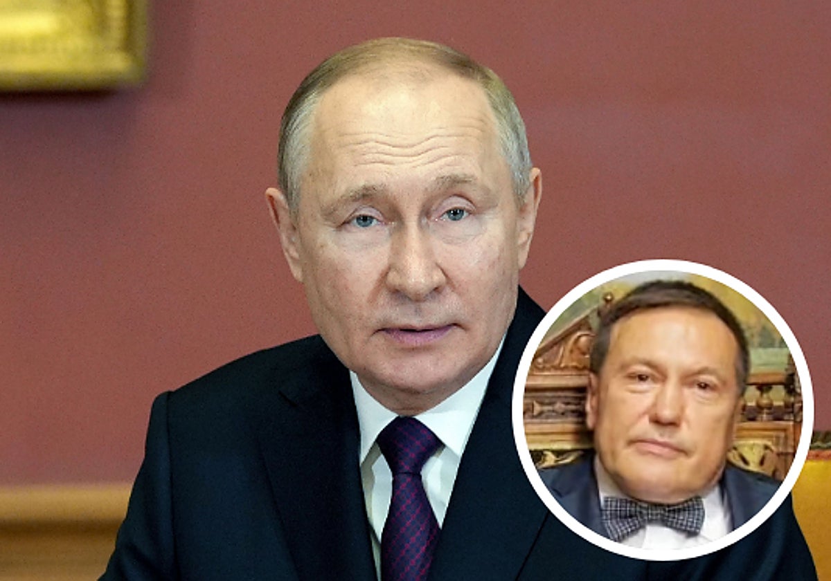 Vladimir Putin y Pavel Antov