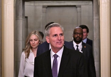 Los trumpistas revientan la elección de su líder como jefe de la Cámara