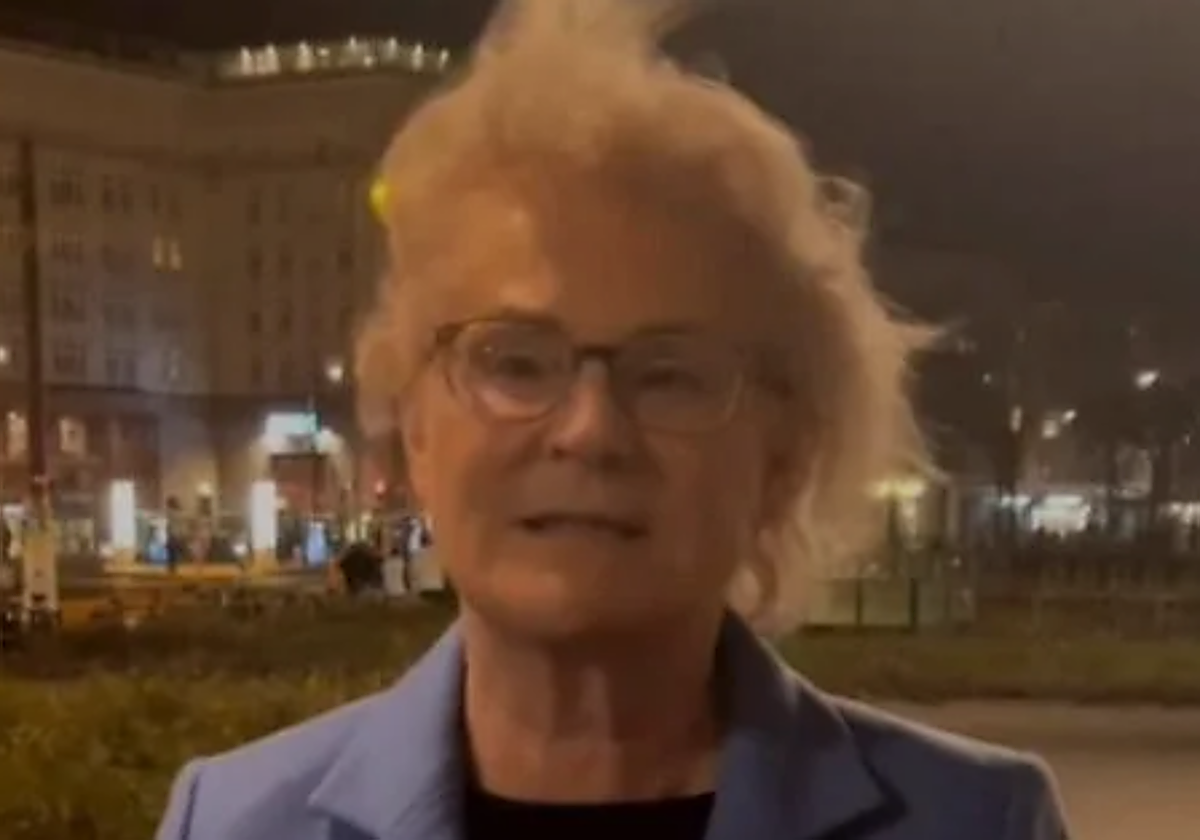 Christine Lambrecht, en su vídeo de Año Nuevo