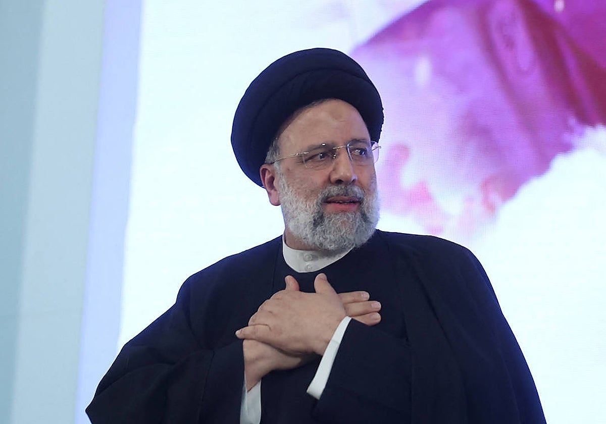 El presidente de Irán, Ebrahim Raisi