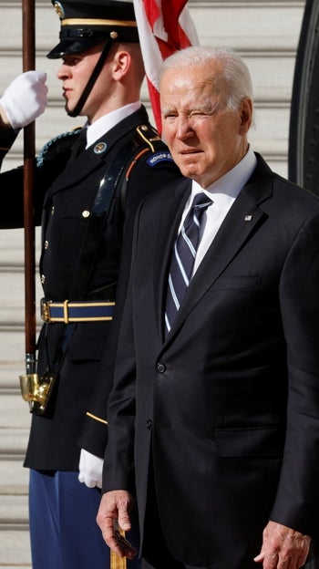 El presidente Joe Biden