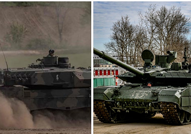 Leopard 2 contra T-90M: el duelo entre carros de combate occidentales y rusos que marcaría la guerra en Ucrania