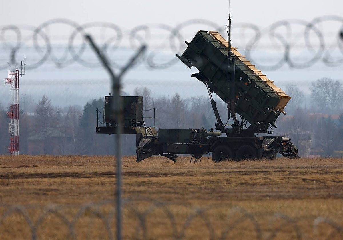 Un sistema antimisiles Patriot