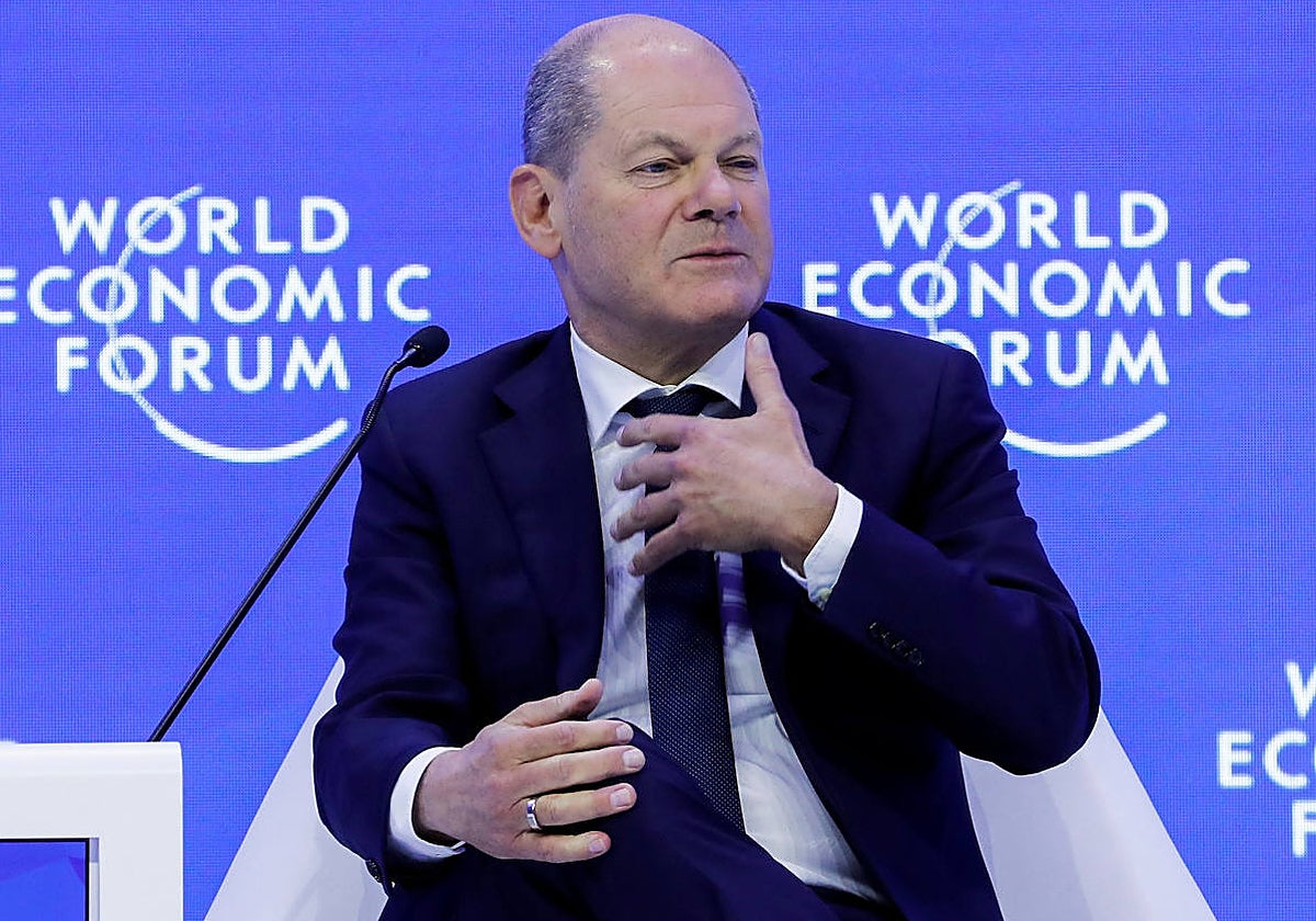 El canciller de Alemania, Olaf Scholz