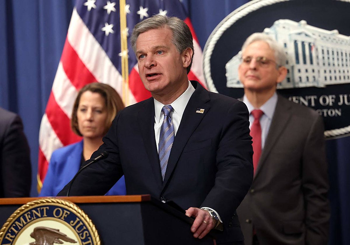 Christopher Wray, director del FBI
